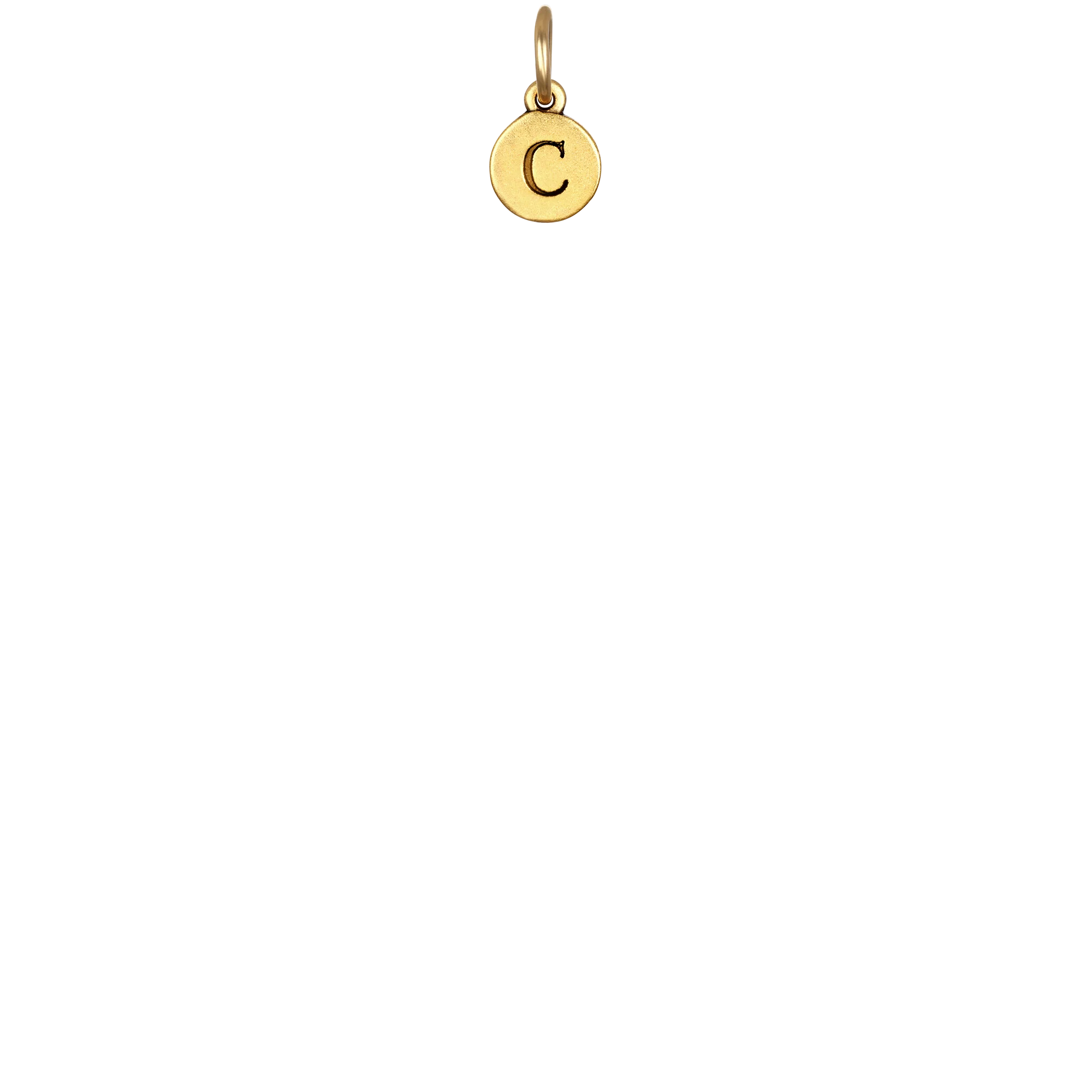 "C" Initial - Gold