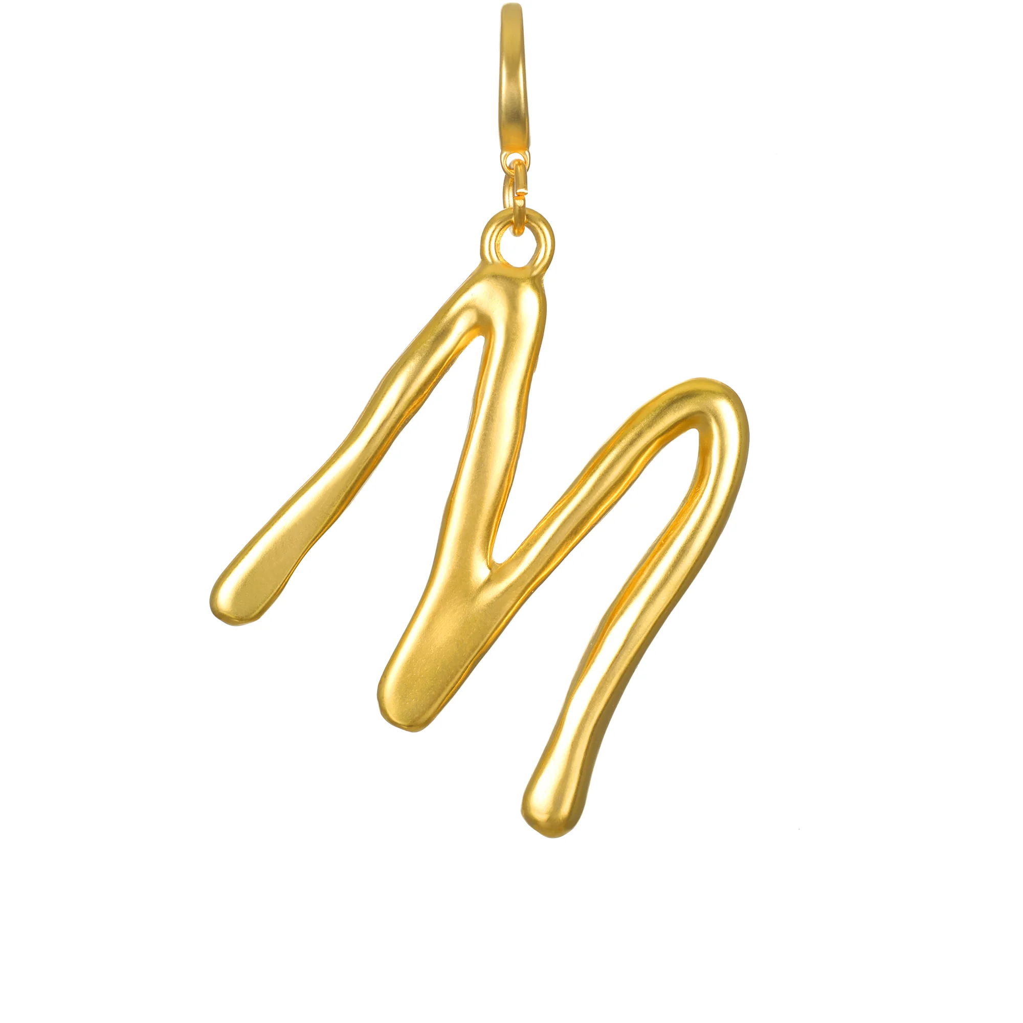 Grande Sculpted Initial Clip-On Charm - Image 9