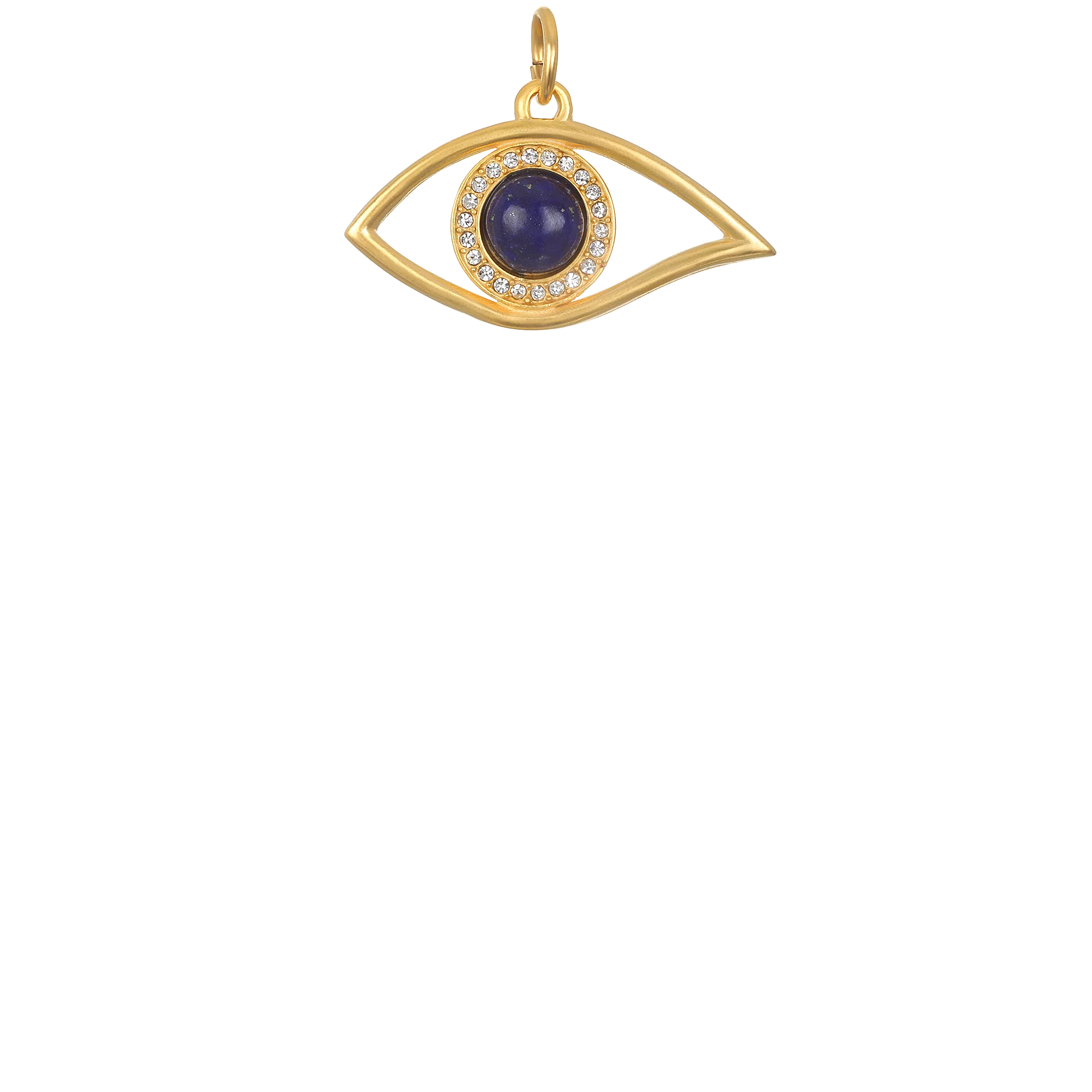 Lapis Evil Eye Charm