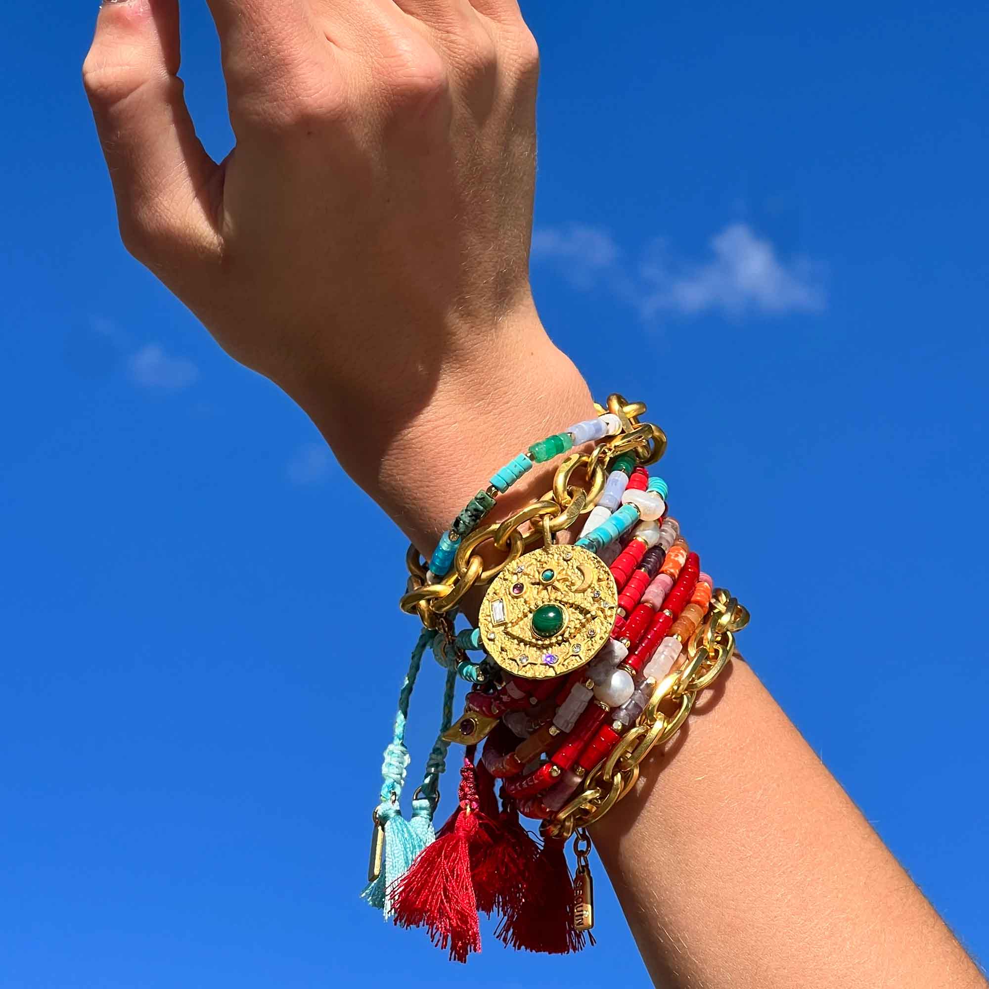 Mykonos Bracelet-Turquoise - Image 2